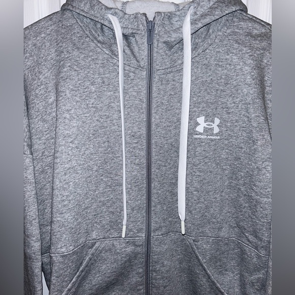 Under Armour Women's 
Rival Fleece Full Zip Hoodie - Picture 2 of 11